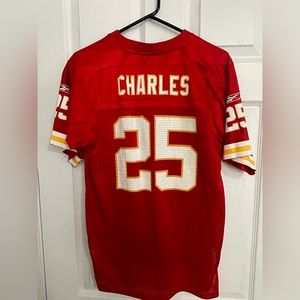 Jamaal Charles Kanas City Chiefs Football Jersey. Youth Large.